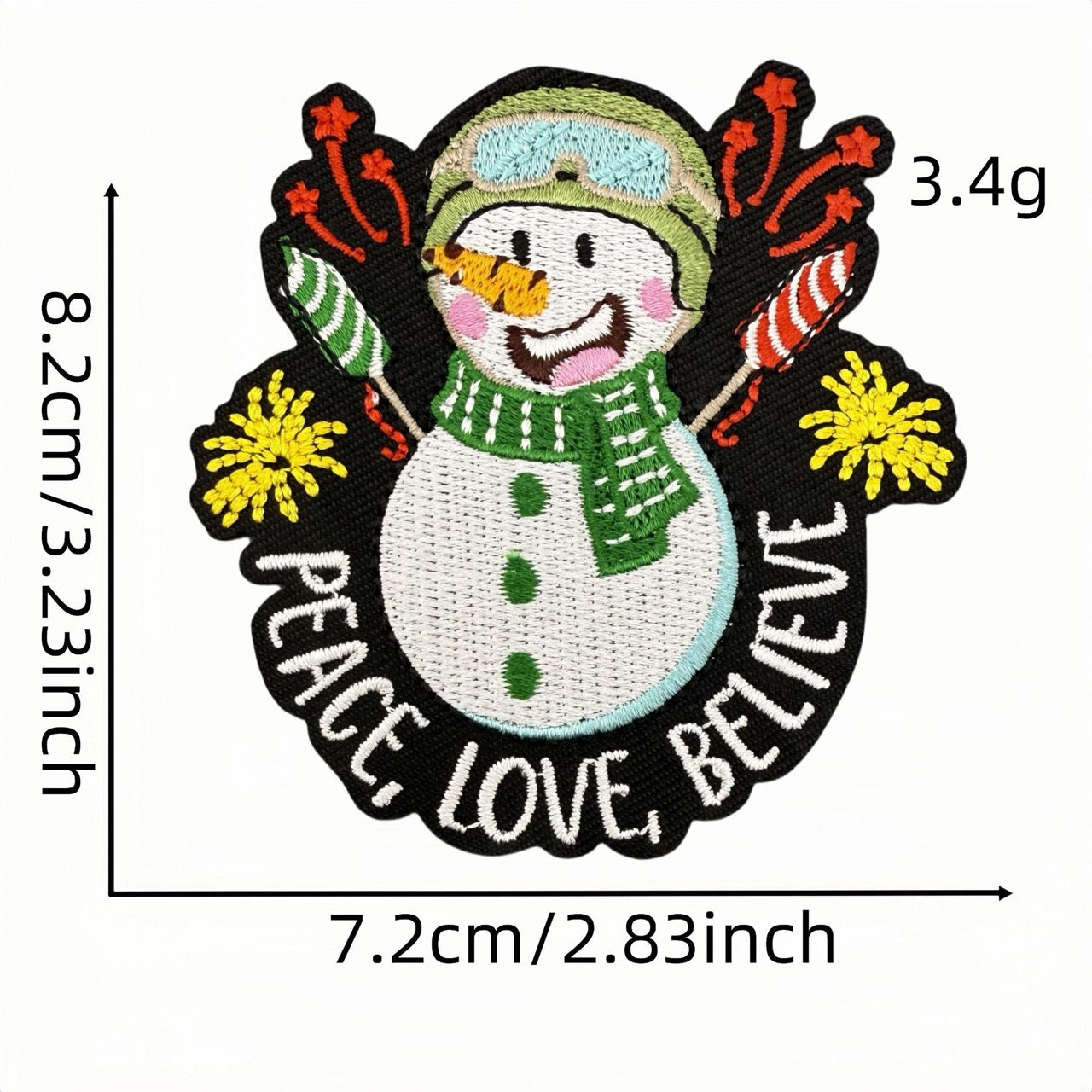 Christmas Patches (Iron-On)