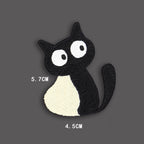 Monochrome Cats Patches (Stick-On) - CheerCove