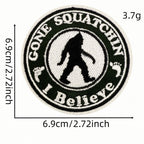 Gorilla ① Patches (Iron-On)