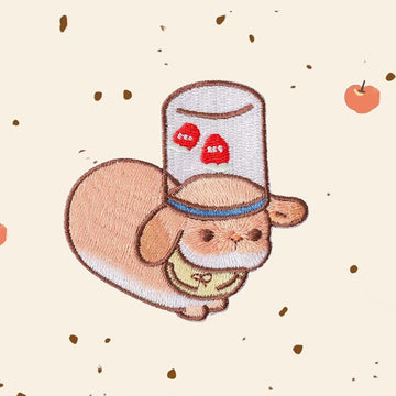 Animals with Glass Jars  Patches(Stick-On)