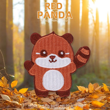 Sunny Red Panda Patches (Stick-On)