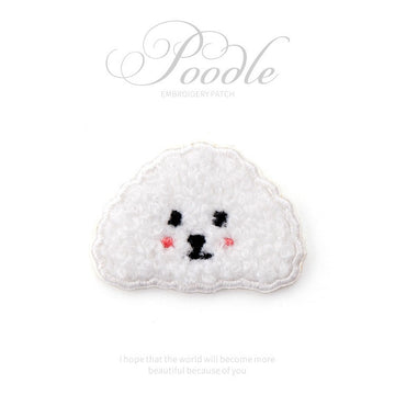 Poodle Embroidered Patches - Multiple Designs Available - CheerCove