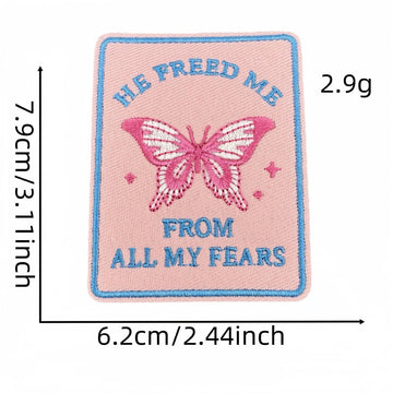 Cute Expressions ① Patches (Iron-On)