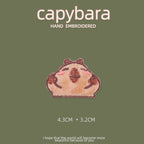 Chill Capybara Patches (Stick-On)