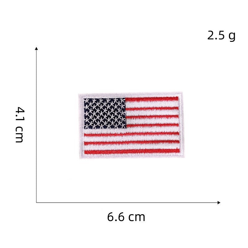 Stars & Stripes ② Patches (Iron-On)
