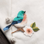Vibrant Bird Patches (Iron-On)