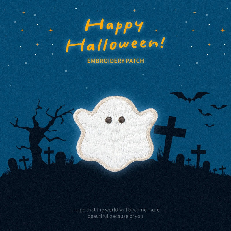 Happy Halloween Embroidered Patches - Multiple Designs Available - CheerCove