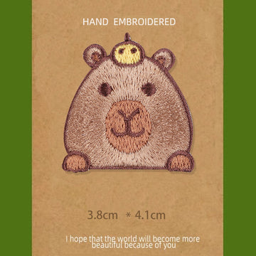 Capybara and Pals Patches (Stick-On)