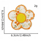 Floral Flower Embroidered Patches - Multiple Designs Available - CheerCove