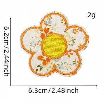 Floral Flower Embroidered Patches - Multiple Designs Available - CheerCove