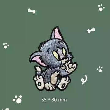 Cat and Mouse Patches(Stick-On)