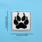 Bear Paw Patches (Iron-On)