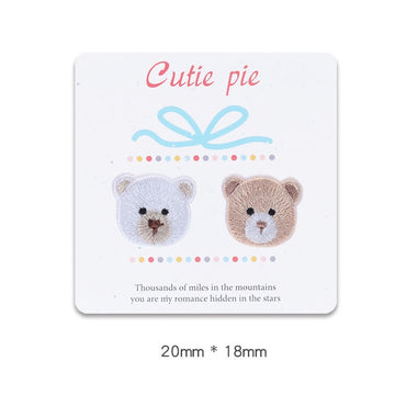Little Bear Embroidered Patches - Multiple Designs Available - CheerCove