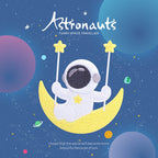 Astronauts Embroidered Patches - Multiple Designs Available - CheerCove
