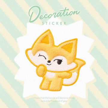 Fox Embroidered Patches - Multiple Designs Available - CheerCove