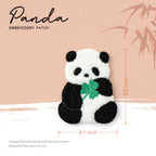 Cute Panda ④ Embroidered Patches - Multiple Designs Available - CheerCove