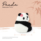 Cute Panda ④ Embroidered Patches - Multiple Designs Available - CheerCove