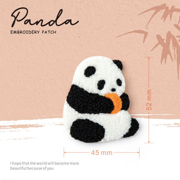 Cute Panda ④ Embroidered Patches - Multiple Designs Available - CheerCove