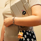 Adorable Double-Sided Embroidered Red Panda Keychains - CheerCove