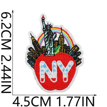 New York Patches (Iron-On)