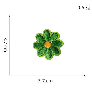 Colorful Daisies Patches (Iron-On)