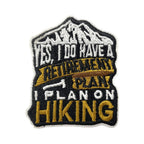 Wilderness Camping Patches (Iron-On) - CheerCove