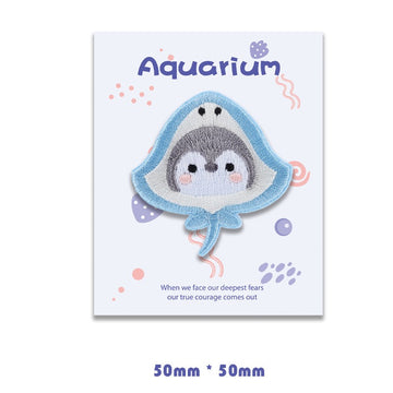 Cute Penguin Embroidered Patches - Multiple Designs Available - CheerCove