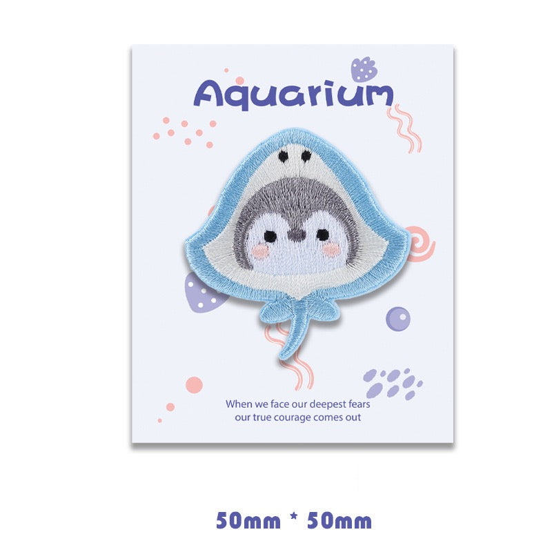 Cute Penguin Embroidered Patches - Multiple Designs Available - CheerCove