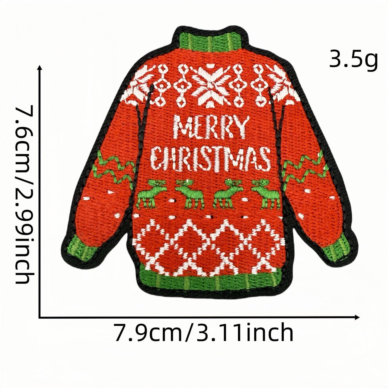 Christmas Patches (Iron-On)