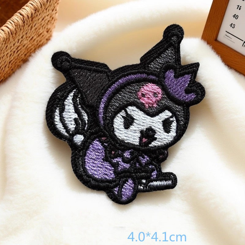 Gothic Bunny Patches (Stick-On)