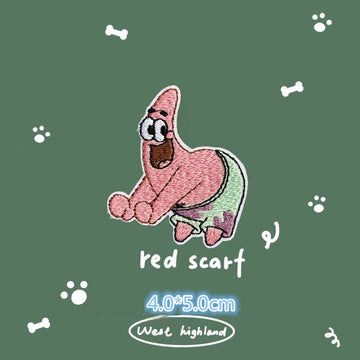 Pink Starfish Patches(Stick-On)