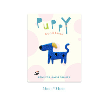 Spotted Puppy Embroidered Patches - Multiple Designs Available - CheerCove