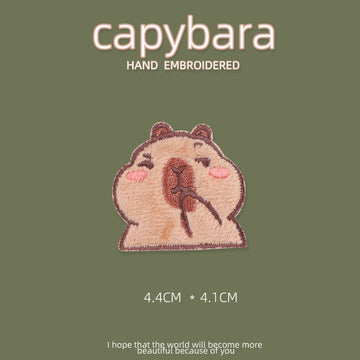 Chill Capybara Patches (Stick-On)