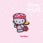 Pink & Cute Kitty Patches (Stick-On)