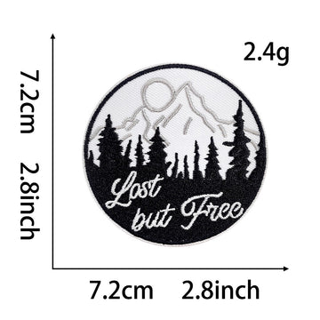 Outdoor Fishing & Camping Patches (Iron-On) - CheerCove