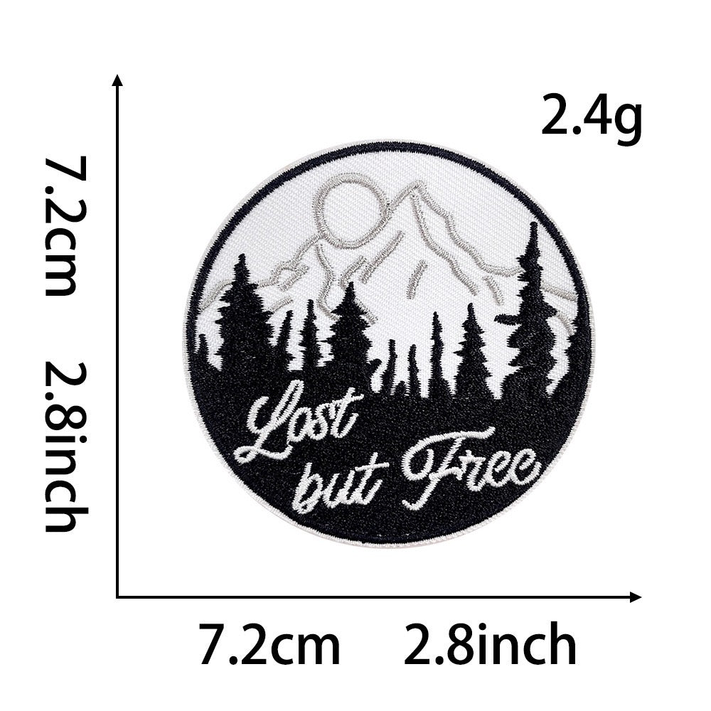 Outdoor Fishing & Camping Patches (Iron-On) - CheerCove