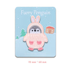 Furry Penguins Embroidered Patches - Multiple Designs Available - CheerCove