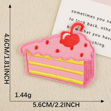 Dessert Embroidered Patches - Multiple Designs Available - CheerCove