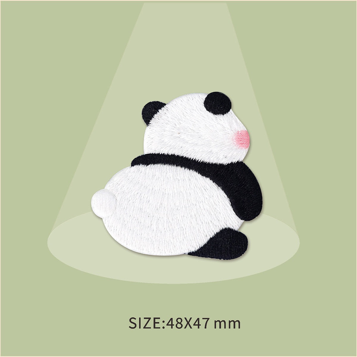 Adorable Panda Embroidered Patches - Multiple Designs Available - CheerCove