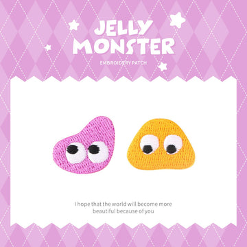 Jelly Monster Embroidered Patches - Multiple Designs Available - CheerCove