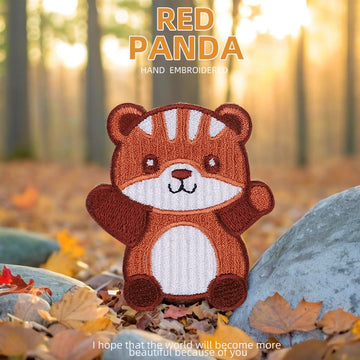 Sunny Red Panda Patches (Stick-On)