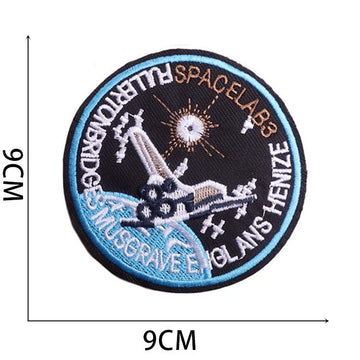 Space Exploration ① Patches (Iron-On)