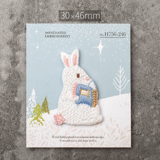 Funny Animals Patches (Iron-On)