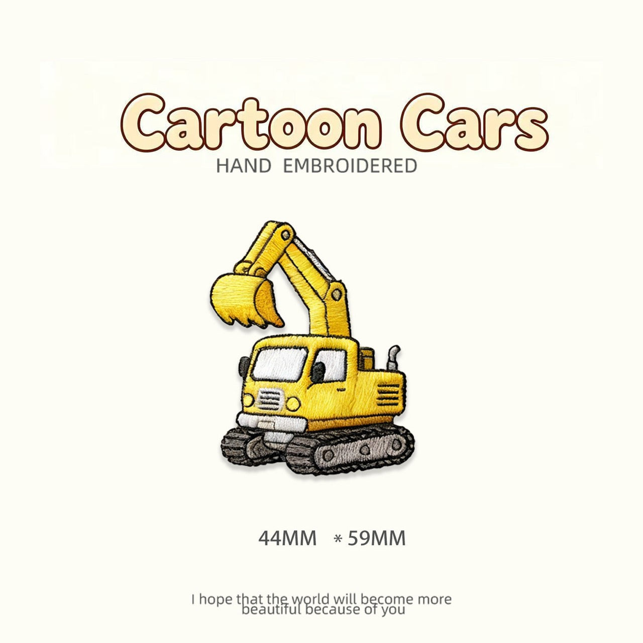 Cute Cartoon Vehicle Patches (Stick-On) - CheerCove