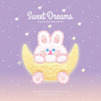 Sweet Dream Rabbit and Bear Embroidered Patches - Multiple Designs Available - CheerCove