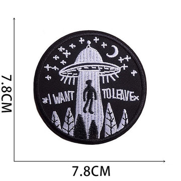Space Exploration ② Patches (Iron-On)