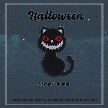 Halloween ② Embroidered Patches - Multiple Designs Available - CheerCove