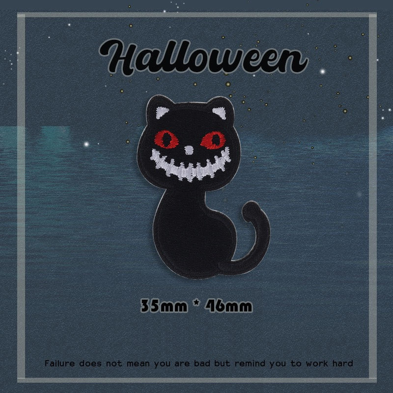 Halloween ② Embroidered Patches - Multiple Designs Available - CheerCove