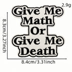 Dark & Gothic Phrases ① Patches (Iron-On)