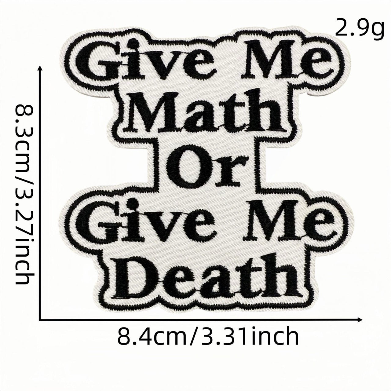 Dark & Gothic Phrases ① Patches (Iron-On)